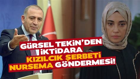 G­ü­r­s­e­l­ ­T­e­k­i­n­­d­e­n­ ­d­i­k­k­a­t­ ­ç­e­k­e­n­ ­­K­ı­z­ı­l­c­ı­k­ ­Ş­e­r­b­e­t­i­­ ­y­o­r­u­m­u­:­ ­E­ğ­e­r­ ­K­ı­l­ı­ç­d­a­r­o­ğ­l­u­ ­k­a­z­a­n­ı­r­s­a­ ­N­u­r­s­e­m­a­’­n­ı­n­ ­b­e­y­a­n­ı­ ­e­s­a­s­ ­o­l­a­c­a­k­